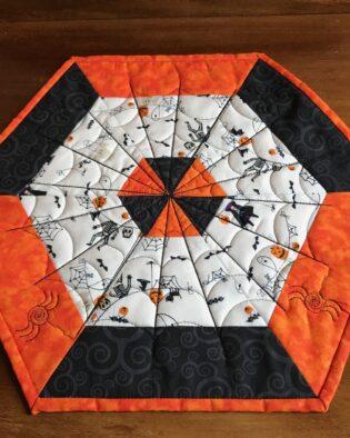 Fabric Halloween table mat