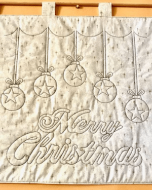 Christmas wall hanging