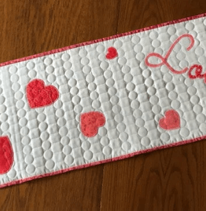 Valentine's Day Table Runner