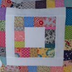 Patchwork cushion cover