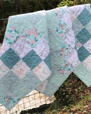 handmade baby quilt