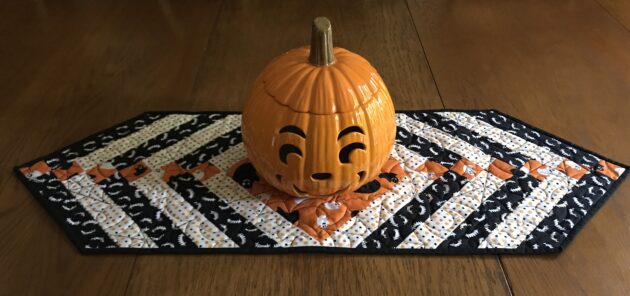 Table runner for Halloween