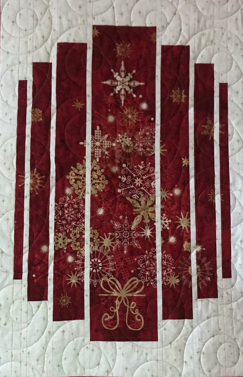 Christmas tree wall hanging