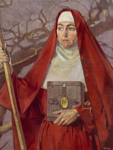 Painting of St. Brigid