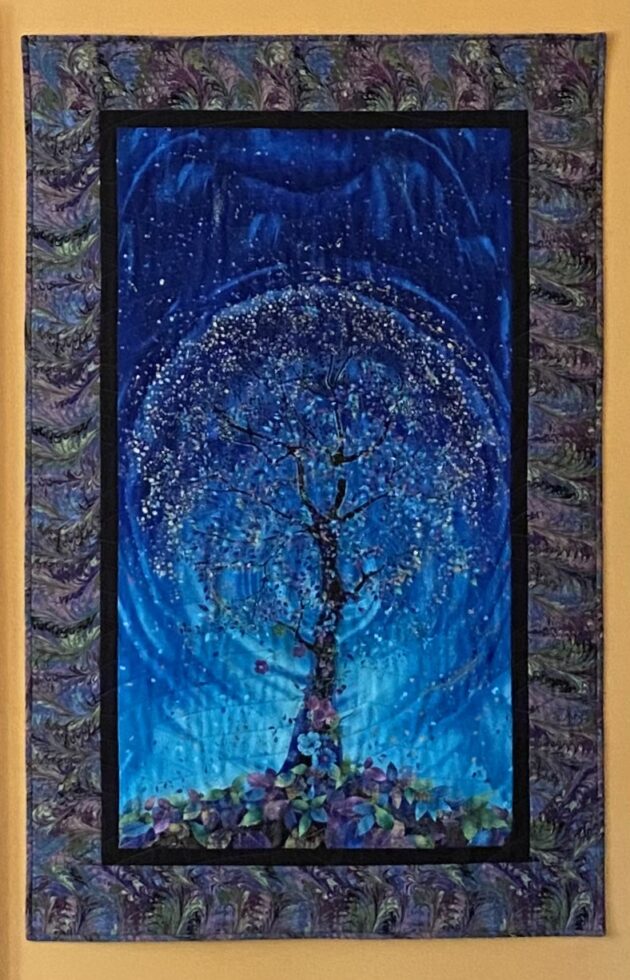Utopia Wall Hanging with colourful tree and leaves
