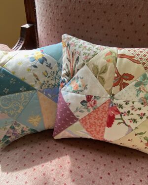 old-fashioned look cushions