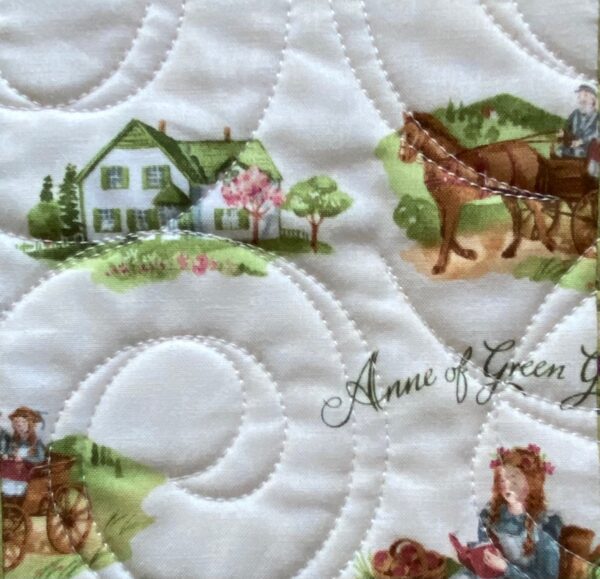 "Anne of Green Gables" Throw Quilt - Image 2