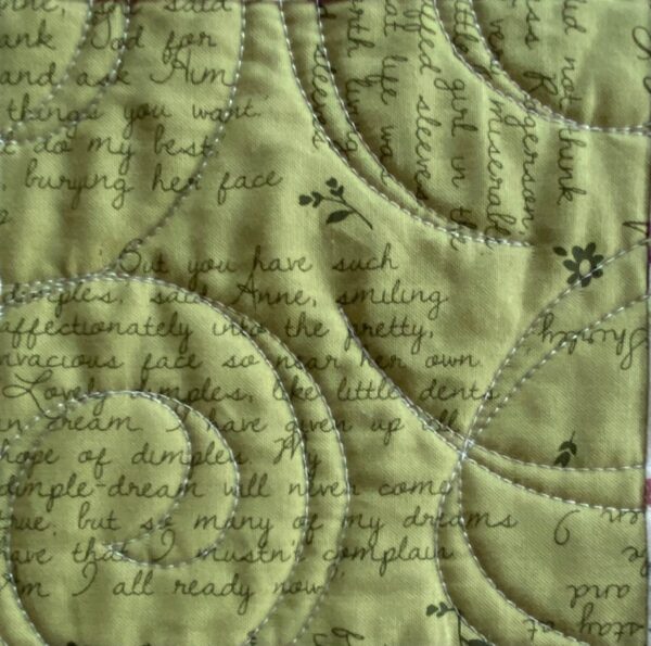 "Anne of Green Gables" Throw Quilt - Image 3