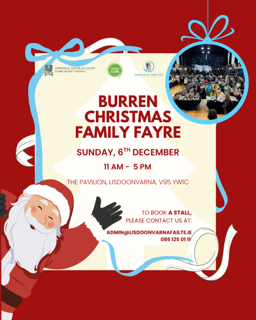 The Burren Christmas Family Fayre 2026