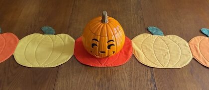 Pumpkin Table Runner